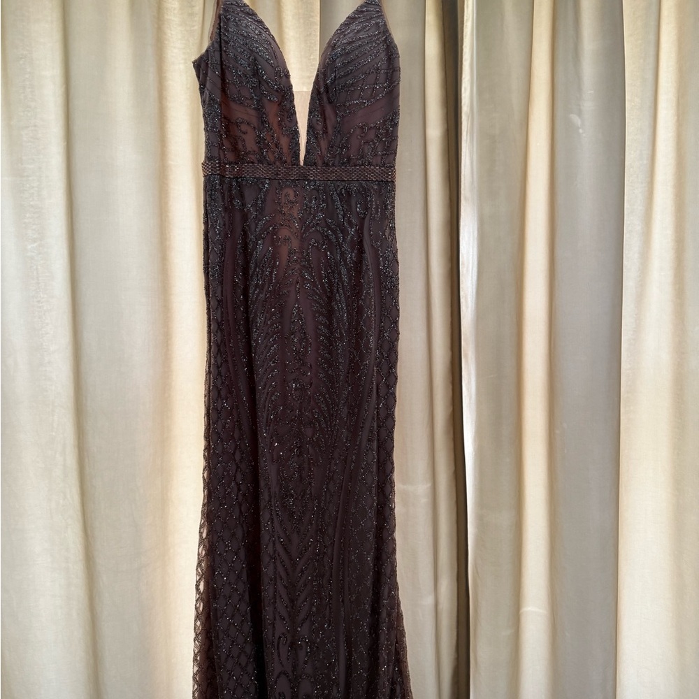 Elegant Black Evening Gown